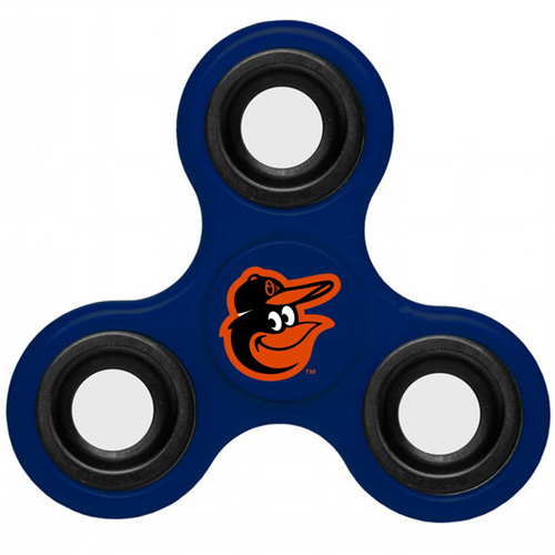 MLB Baltimore Orioles 3 Way Fidget Spinner F47 - Royal - Click Image to Close